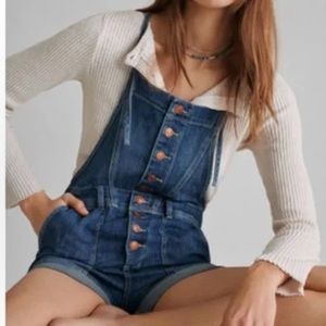 Anthropologie Denim Everyday Romper Size 28